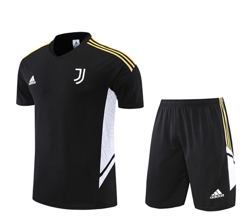 AAA Quality Juventus 22/23 Black/White Training Kit Jerseys